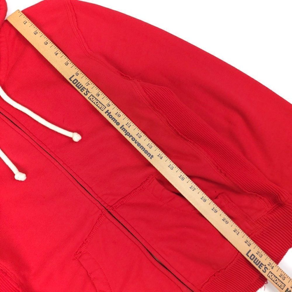 Mitchell And Ness Distressed Throwback Fleece Zip… - image 2